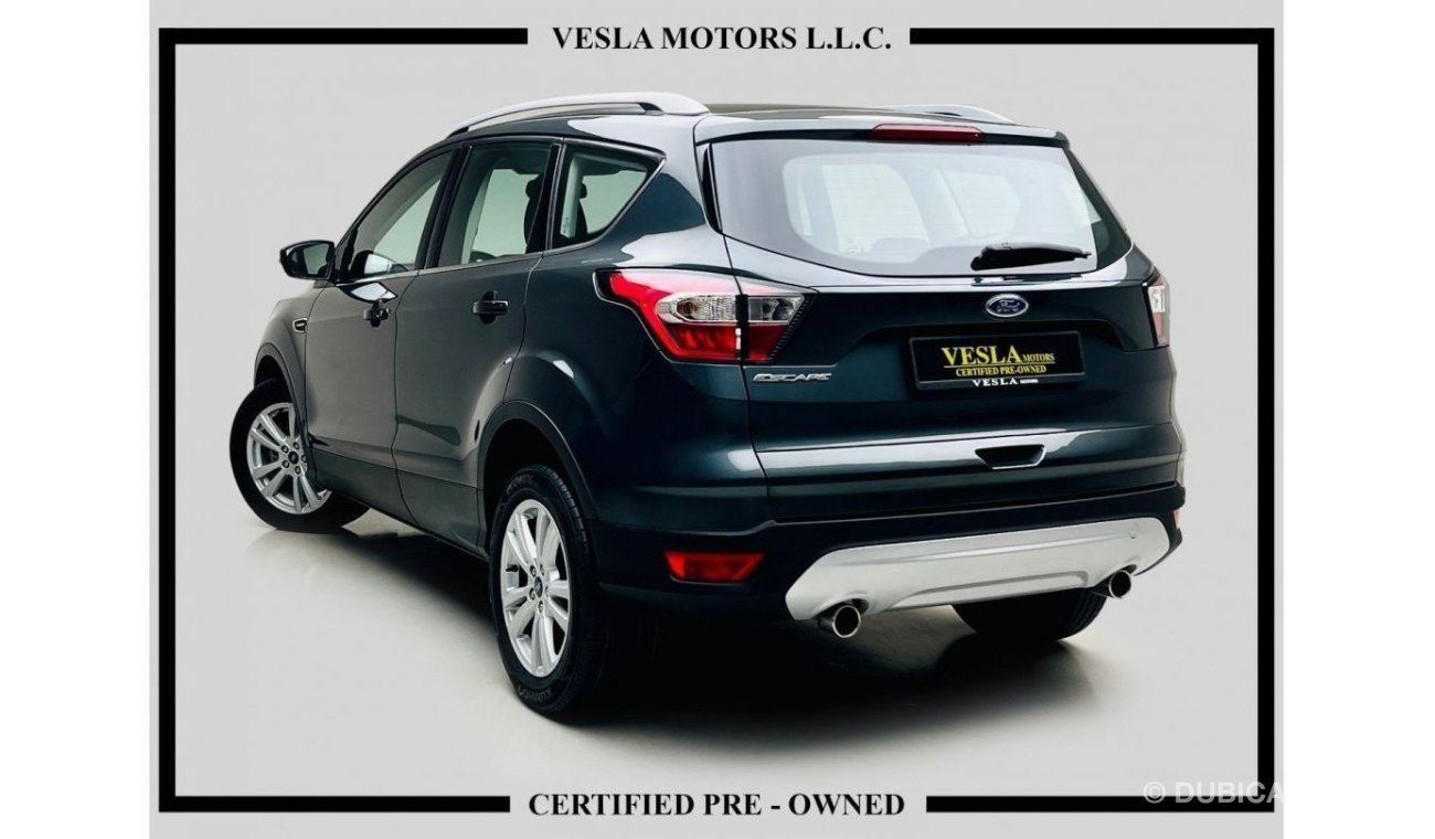 Ford Escape TITANIUM + ELECTRIC TAIL GATE + LEATHER SEATS + NAVI / GCC / 2018 / UNLIMITED KMS WARRANTY /1,060DHS