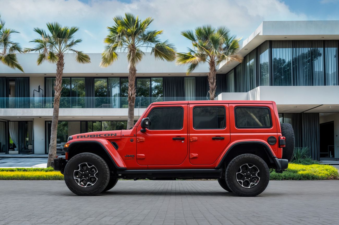 Jeep Wrangler Wrangler Unlimited Rubicon | 3,721 P.M | 0% Downpayment | Excellent Condition! | Ramadan Offer!