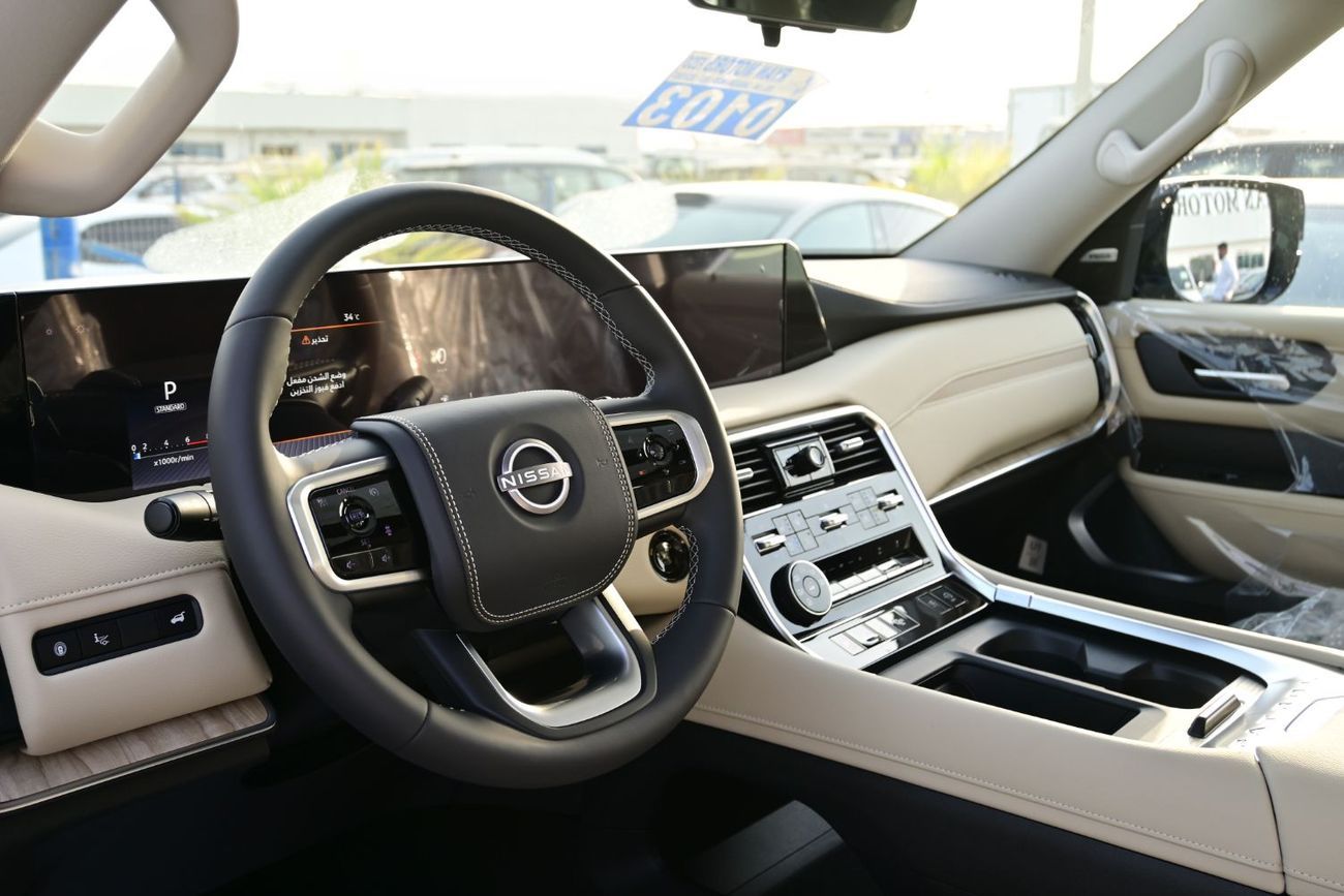 Nissan Patrol LE Platinum City 3.5L Nissan Patrol Platinum 3.5L Twin Turbo, Model 2025