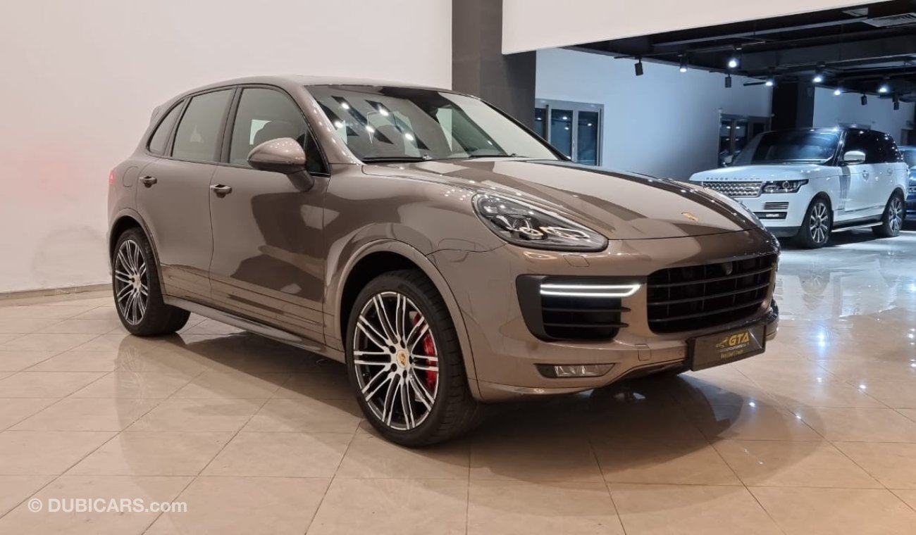 Porsche Cayenne Turbo 2016 Porsche Cayenne Turbo 4.8L, Full Service History, GCC