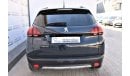 Peugeot 2008 1.6L ALLURE 2018 GCC SPECS AGENCY WARRANTY UP TO 2023 OR 100,000KM