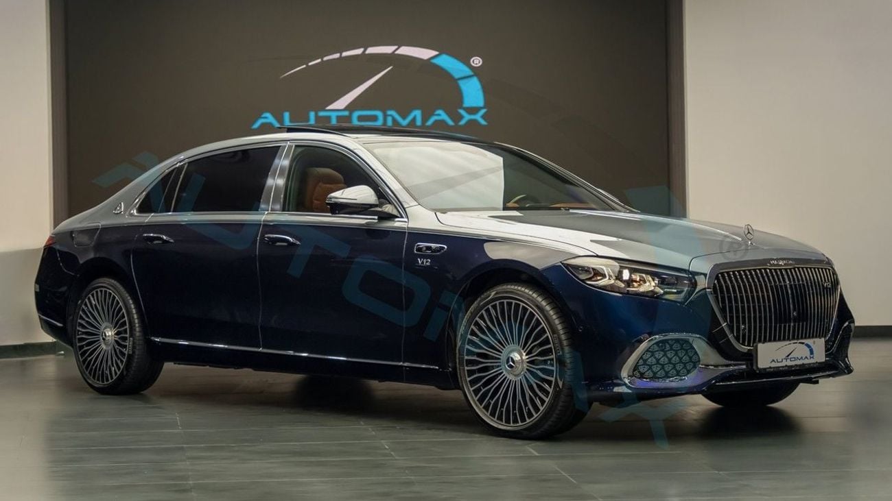 مرسيدس مايباخ S680 مايباخ 4MATIC سيارة موديل 2027، محرك 6.0 لتر ثنائي التوربو V12، قطعت 0 كيلومتر، حاصلة على ضمان لمدة سنتين غير محدو