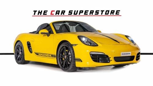 بورش بوكستر 718 Sport Chrono Package-Black Styling Package-Yellow Brake Callipers