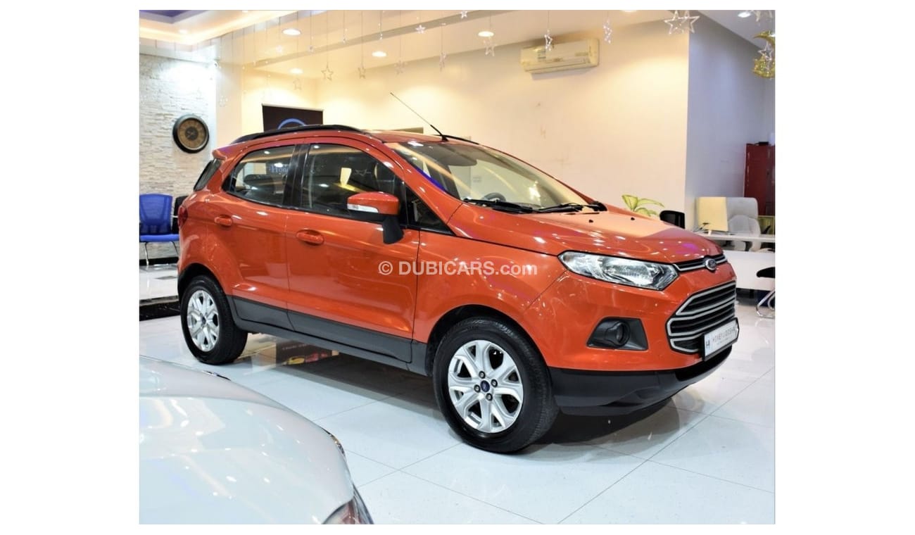 Ford EcoSport Trend Trend EXCELLENT DEAL for our Ford EcoSport 1.5L ( 2015 Model! ) in Orange Color! GCC Specs
