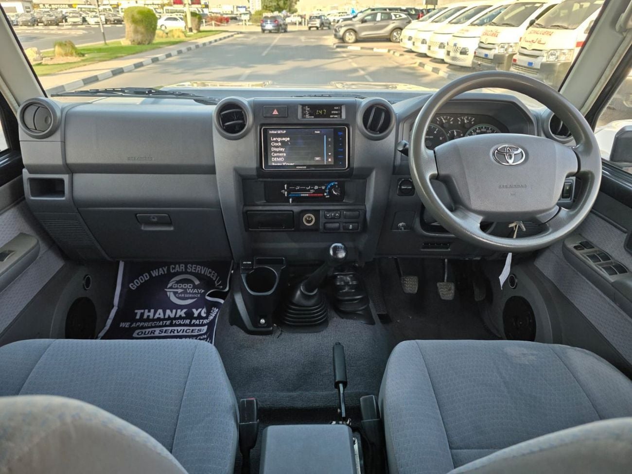 تويوتا لاند كروزر بيك آب RIGHT HAND VEHICLE ONLY FOR EXPORT 4.5L MODEL 2018 SHAPE 2024