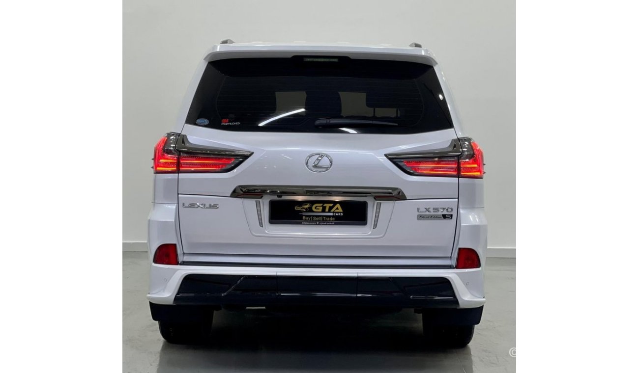 Lexus LX 570 Signature Black Edition 2021 Lexus LX-570 S Black Edition, Lexus Warranty / Service Contract, Low Km