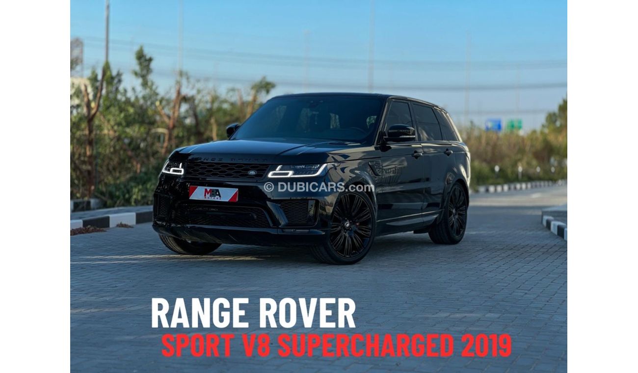Land Rover Range Rover Sport V8 SUPERCHARGED black (Fully loaded)