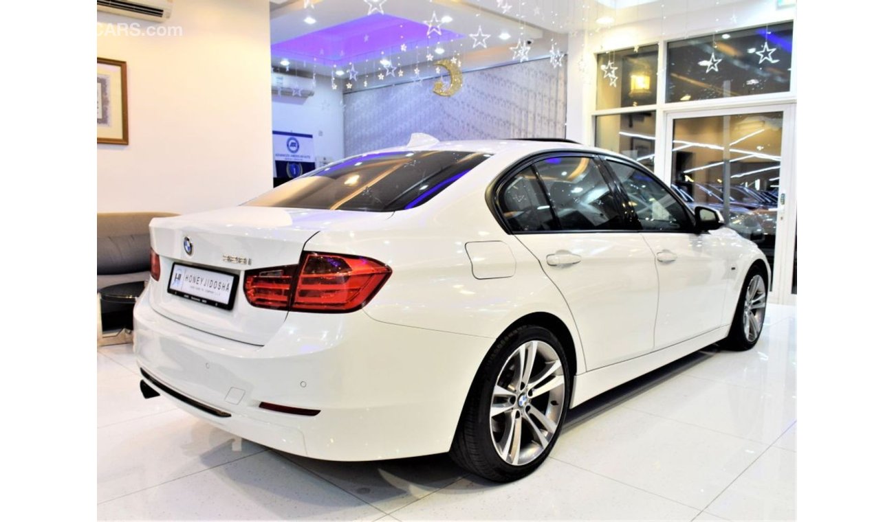 بي أم دبليو 328 ( ONLY 78000 KM ) Amazing BMW 328i 2013 Model!! in White Color! GCC Specs