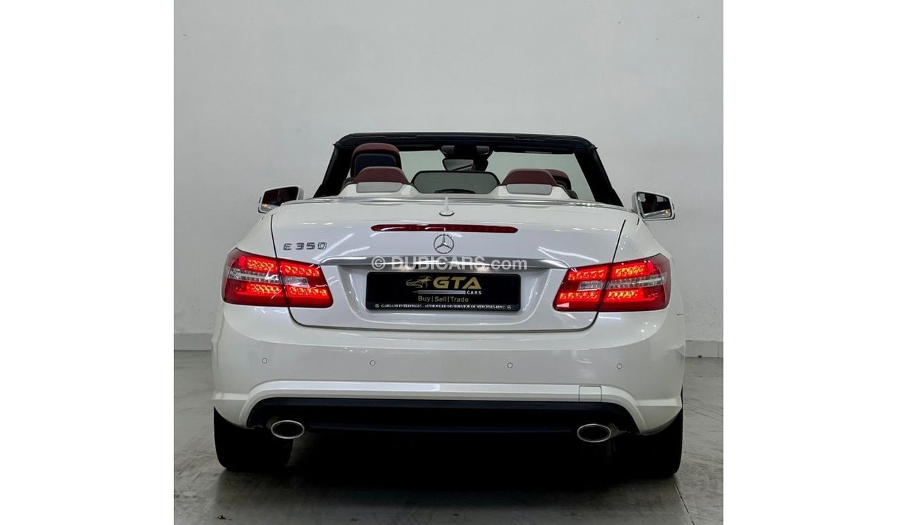 Mercedes-Benz E 350 Std 2013 Mercedes-Benz E350 Convertible, Full Mercedes History, Low kms, GCC