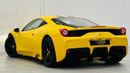 Ferrari 458 2015 Ferrari 458 Speciale, Full Ferrari Service History, Rare Triple Layer Yellow, GCC