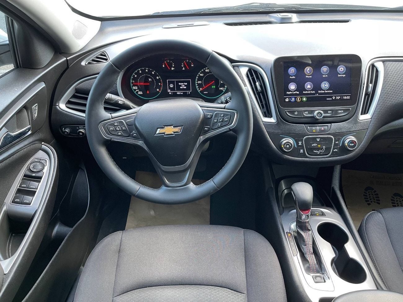 Chevrolet Malibu RS (NON GCC) 1.5L RS BLACK EDITION / 1.5T V4 / RADAR / LINE KEEP ASSIST / APPLE ANDROID AUTO / RI