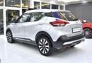 Nissan Kicks EXCELLENT DEAL for our Nissan Kicks ( 2017 Model ) in Silver Color GCC Specs
