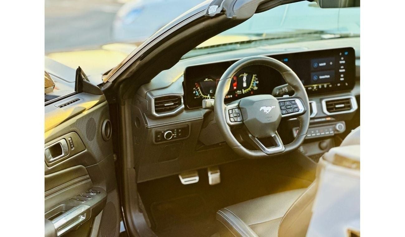 Ford Mustang GT Premium 5.0L (435 HP) Convertible A/T | Monthly AED 3070/- | 0% DP | Digital Cluster | # 10488