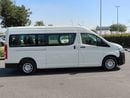 تويوتا هاياس 2025 Toyota Hiace DX 13-Seater 3.5L V6 Petrol M/T (3-Point Seatbelts) Export Only