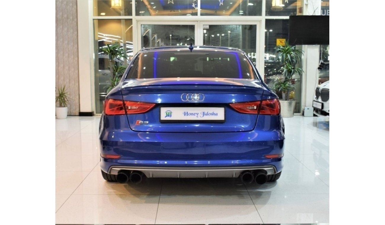 Audi S3 Std EXCELLENT DEAL for our STAGE 2! Audi S3 QUATTRO ( 2016 Model! ) in Blue Color! GCC S