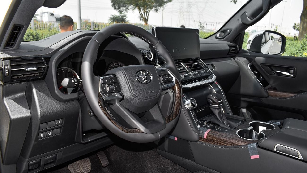 Toyota Land Cruiser ECTAGR029 - 2025 Toyota LC300 VX - 3.5L Petrol Auto White with Black Interior