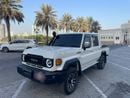 تويوتا لاند كروزر Toyota landcruise pickup Double cab 2018Model gxl 4.5 Diesel engine Colour White Transmission Manual