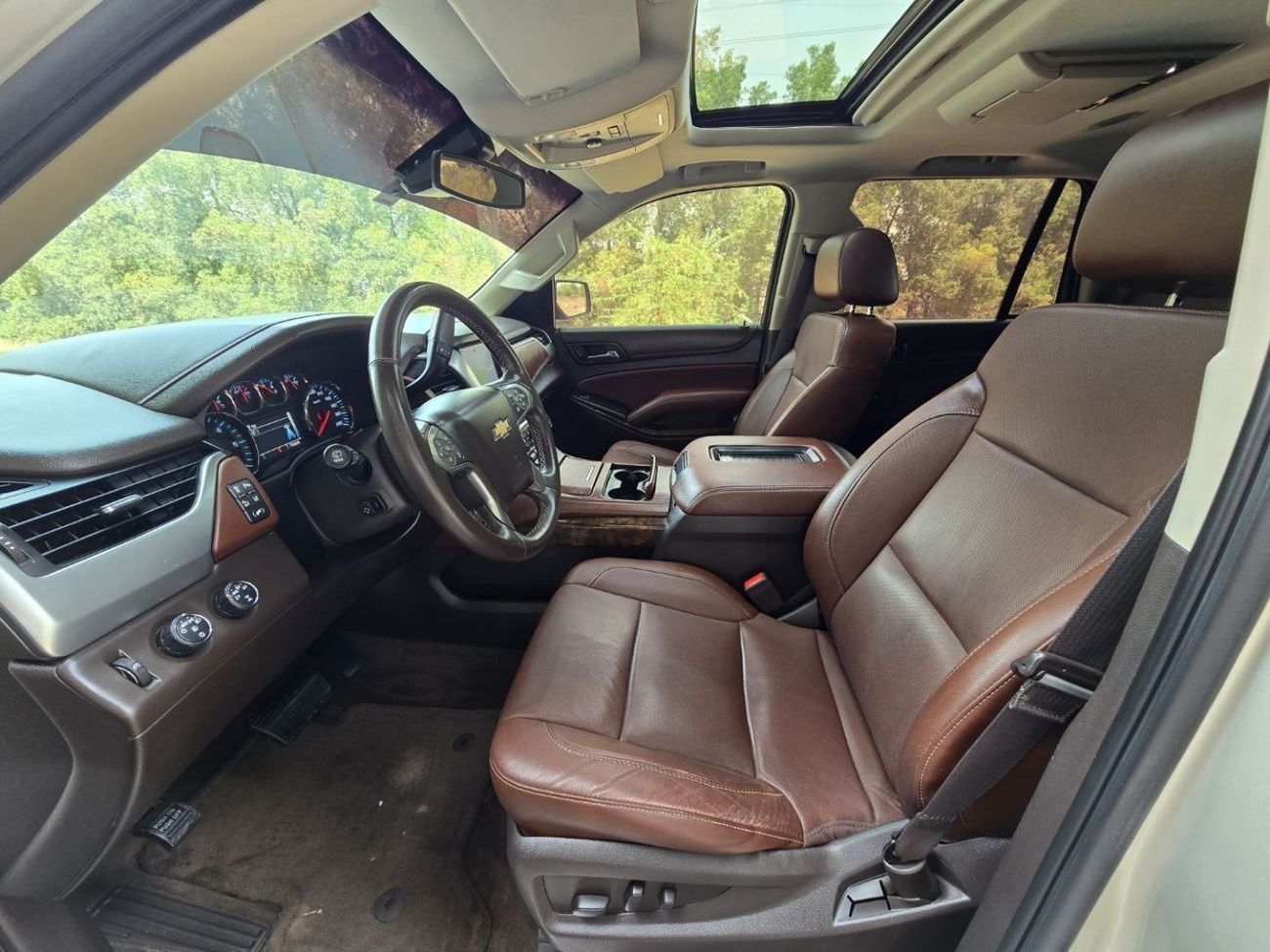 شيفروليه تاهو LTZ 5.3L 4WD (8 Seater) CHEVROLET TAHO 2015 GCC FULL OPITION // PERFECT CONDITION