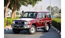 تويوتا لاند كروزر هارد توب DLX V6 4.0L Petrol MT With Diff.Lock & Winch