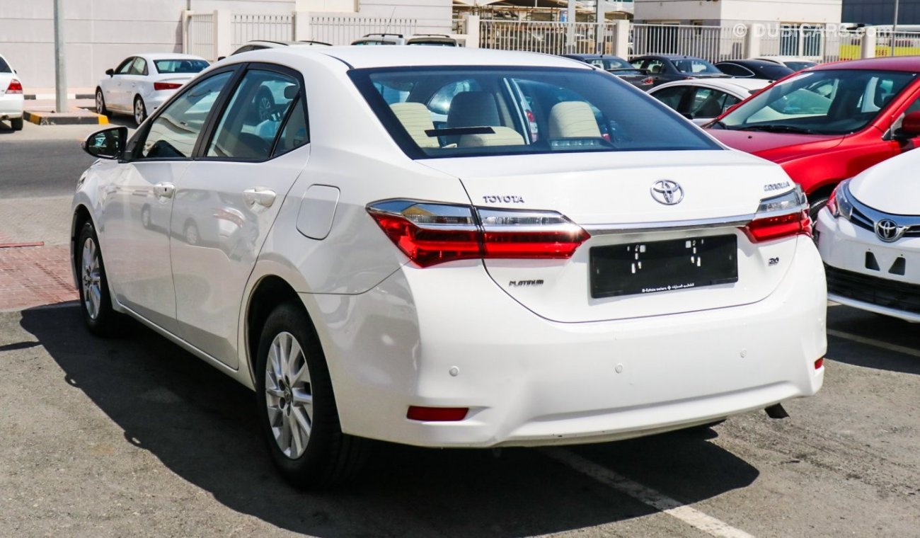 Toyota Corolla Platinum 2.0