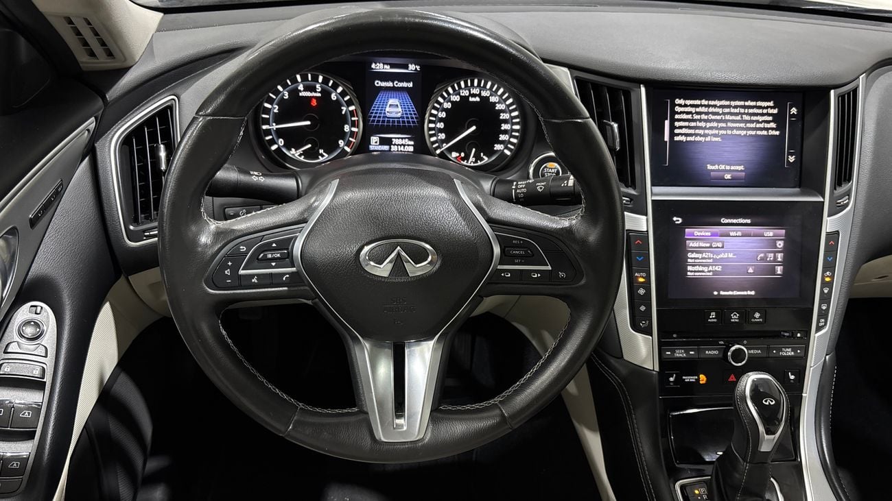 Infiniti Q50 2023 LUXE | AED 883/Month | 0 DP | 30 Day Return | Warranty