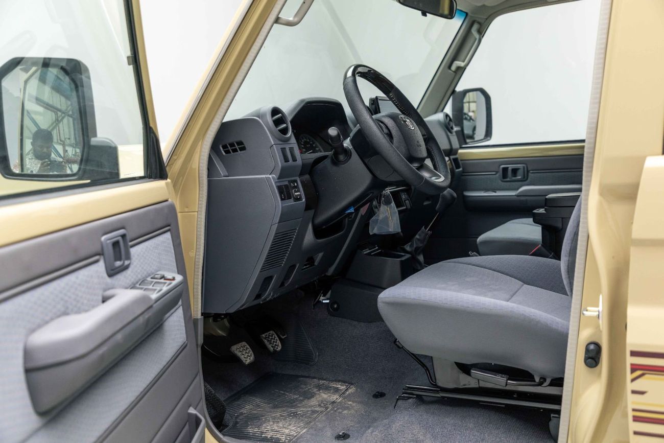 Toyota Land Cruiser 70 Hardtop 2.8L - Manual - Beige Inside Bluish Grey | Export Only