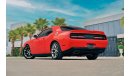 Dodge Challenger R/T | 3,033 P.M  | 0% Downpayment | Agency Warranty Immaculate Condition!