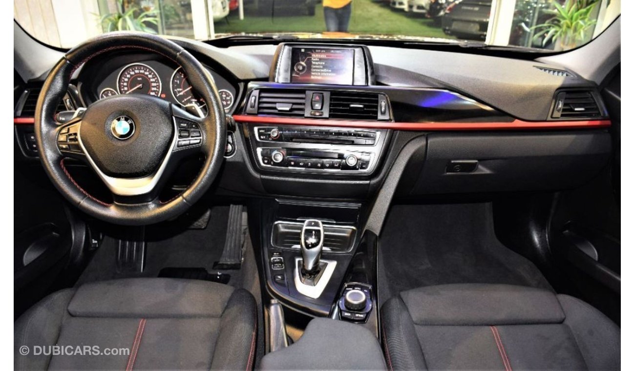 بي أم دبليو 328i AMAZING BMW 328 Sport 2015 144000KM Full Service History 2018 Tires Warranty Available Unti