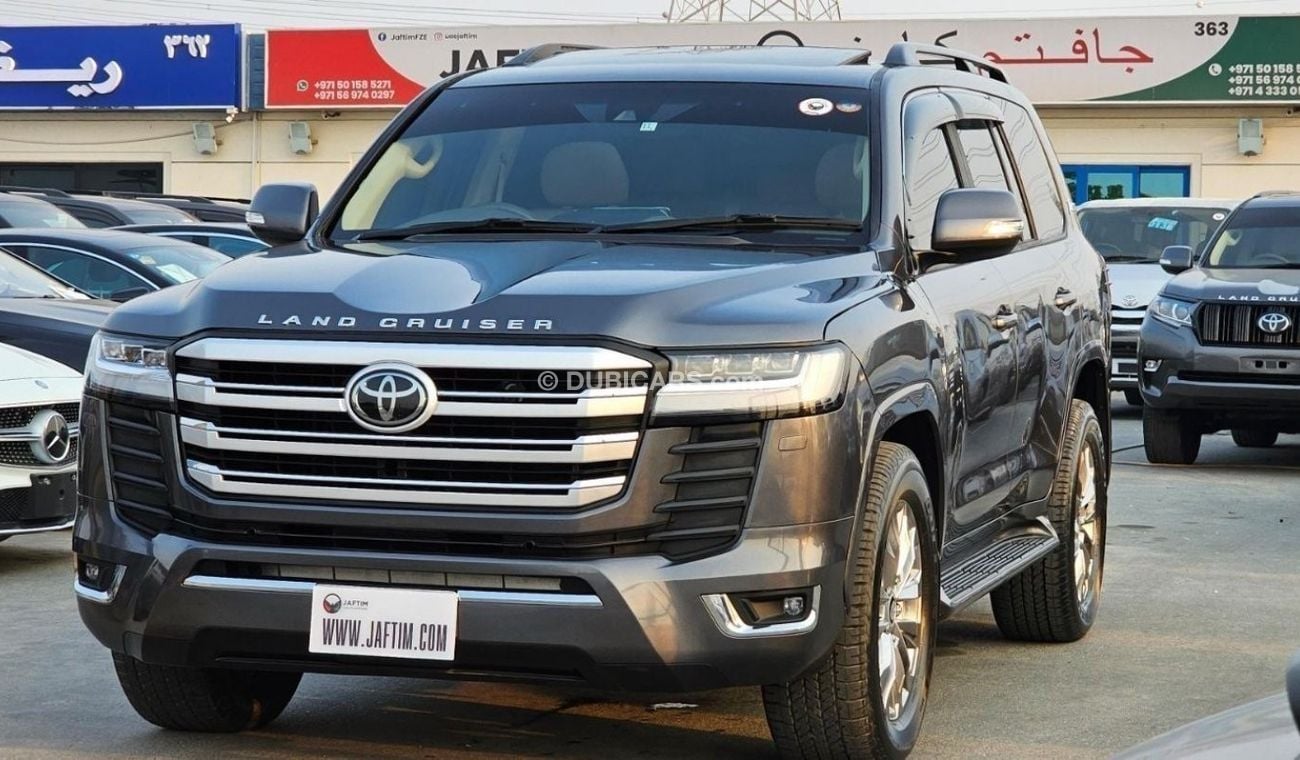 Toyota Land Cruiser UPGRADED TO 2023 LC-300 | RHD | 4700 CC | PETROL | 7 SEATS | BEIGE INTERIOR | PUSH START | CRUISE CO