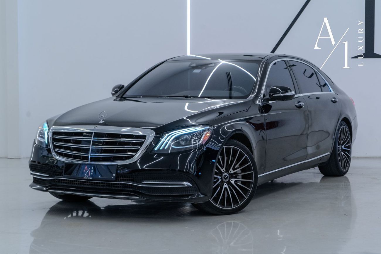 مرسيدس بنز S 560 Std 4.0L (463 HP) 2020 Mercedes Benz S560 LWB, Warranty, Service History, Fully Loaded, Excellent Co
