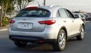 Infiniti QX70 Excellence 3.7L - V6 - with Warranty from Agency - GCC Specs - Zero KM-Price Including VAT