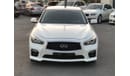 Infiniti Q50 INFINITY Q50S MODEL 2017 GCC car perfect condition full option sun roof leather seats back camera ba