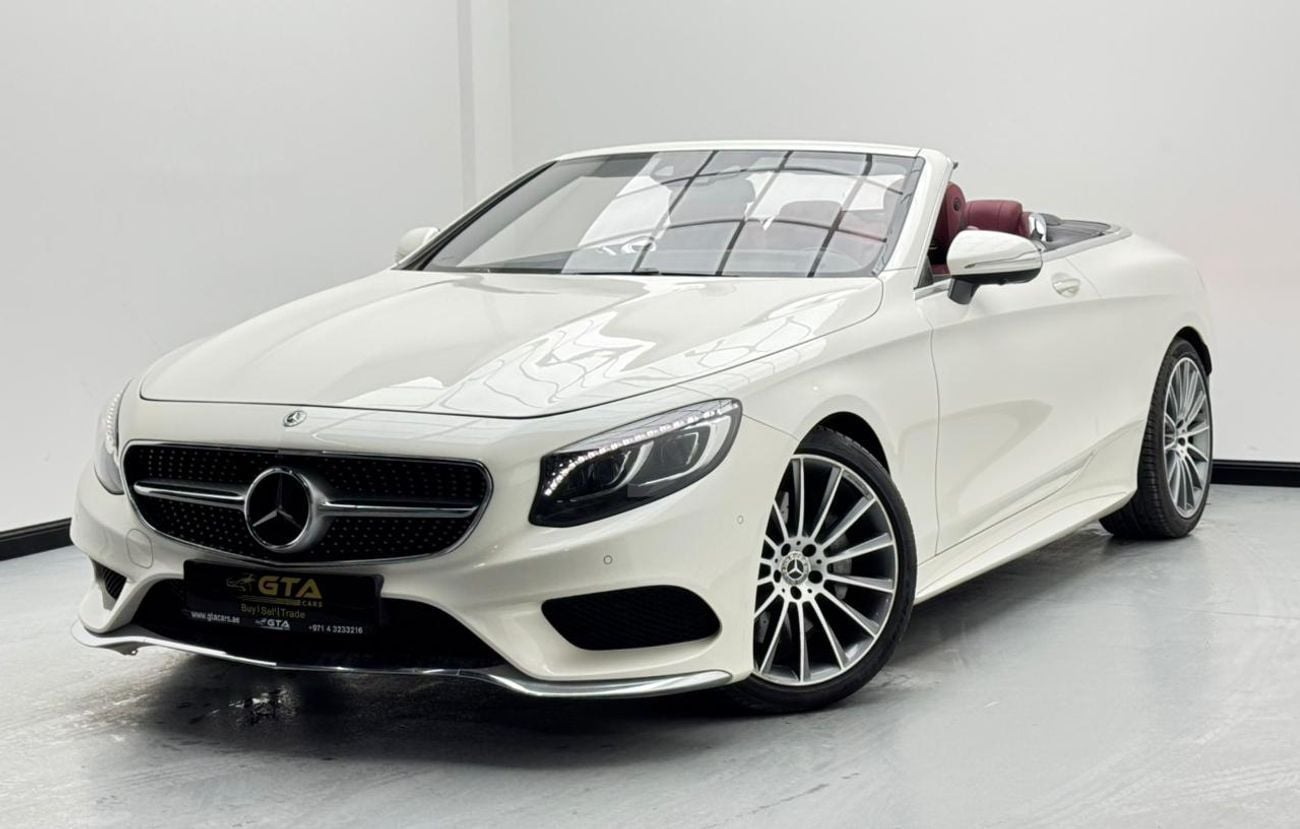 Mercedes Benz S500 Std 4.7L 2017 Mercedes-Benz S500 AMG, Full Service History, Excellent Condition, GCC
