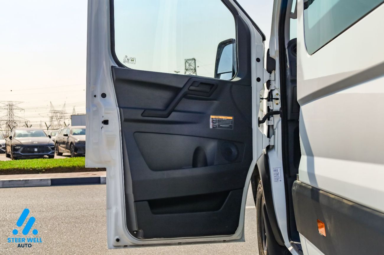 فورس أوربانيا 2026 GCC Specs | 14-Seater | 2.6L Turbo DSL | High Roof | 5 Speed MT | Passenger Van | For Export