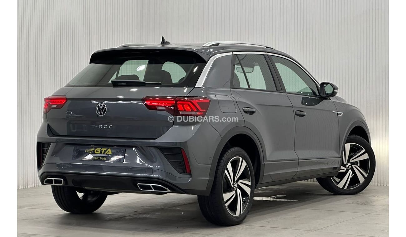 Volkswagen T ROC 2023 Volkswagen T-Roc R-Line, March 2026 VW Warranty, March 2027 VW Service Contract, Low Kms, GCC