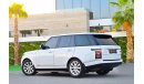 Land Rover Range Rover HSE 5.0L | 4,502 P.M | 0% Downpayment | Low Mileage!