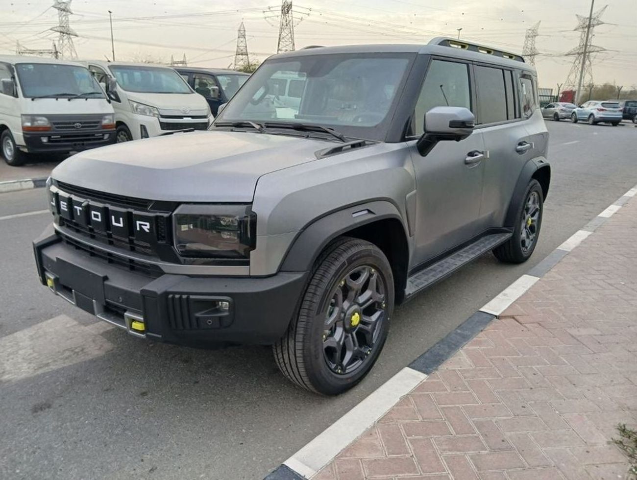 جيتور T2 ECT0010 - Jetour T2 Luxury - XWD - 2.0L Petrol 7 Spped Auto Grey