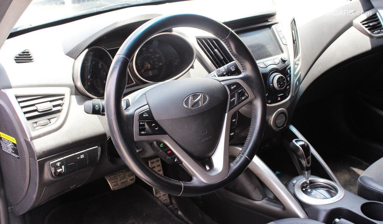 Hyundai Veloster 2014 full options panorama roof DVD camera leather interiors  American specs