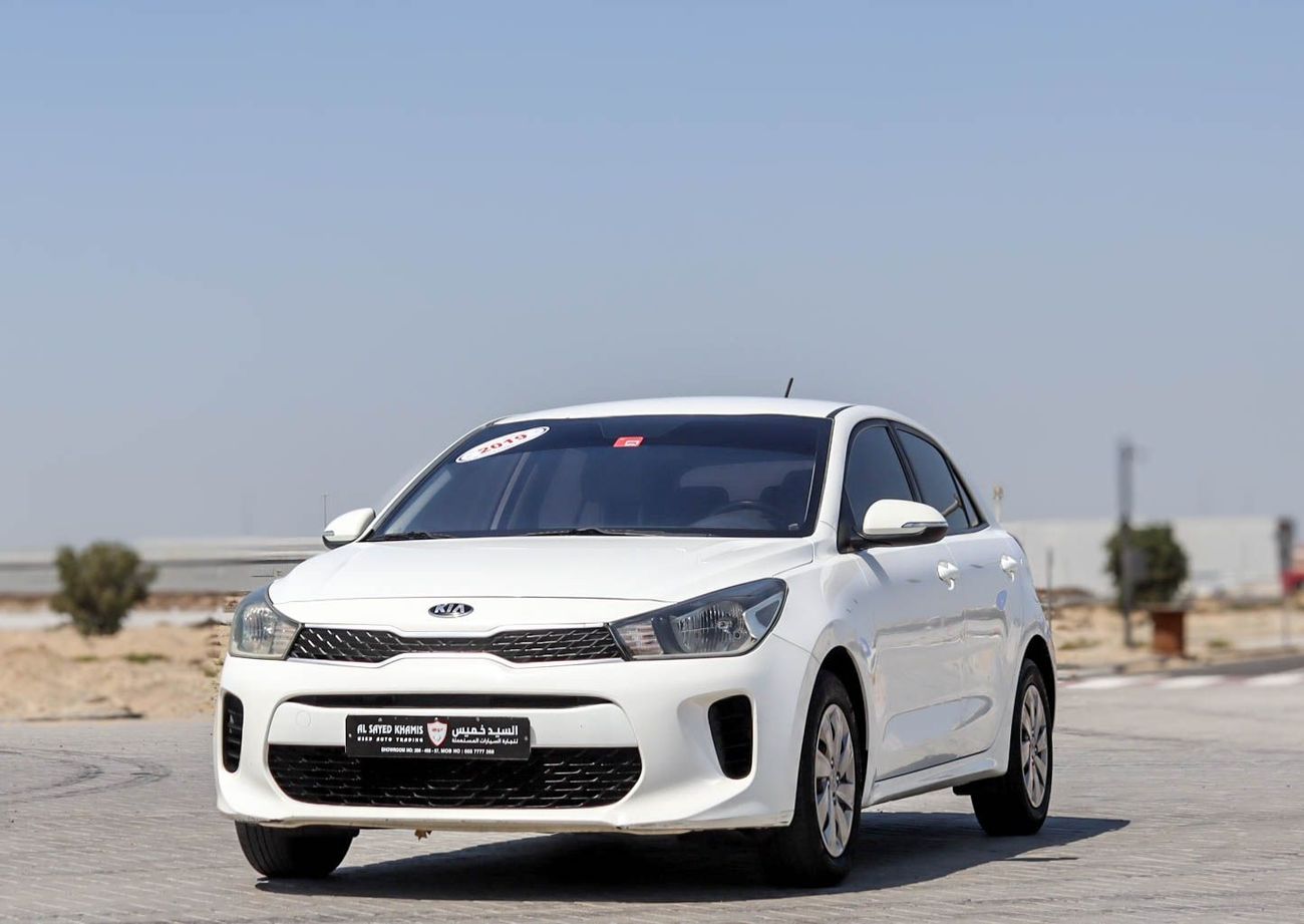 Kia Rio EX 1.4L (100 HP) Hatchback Kia Rio 2019 GCC accident-free in excellent condition 711 P.M