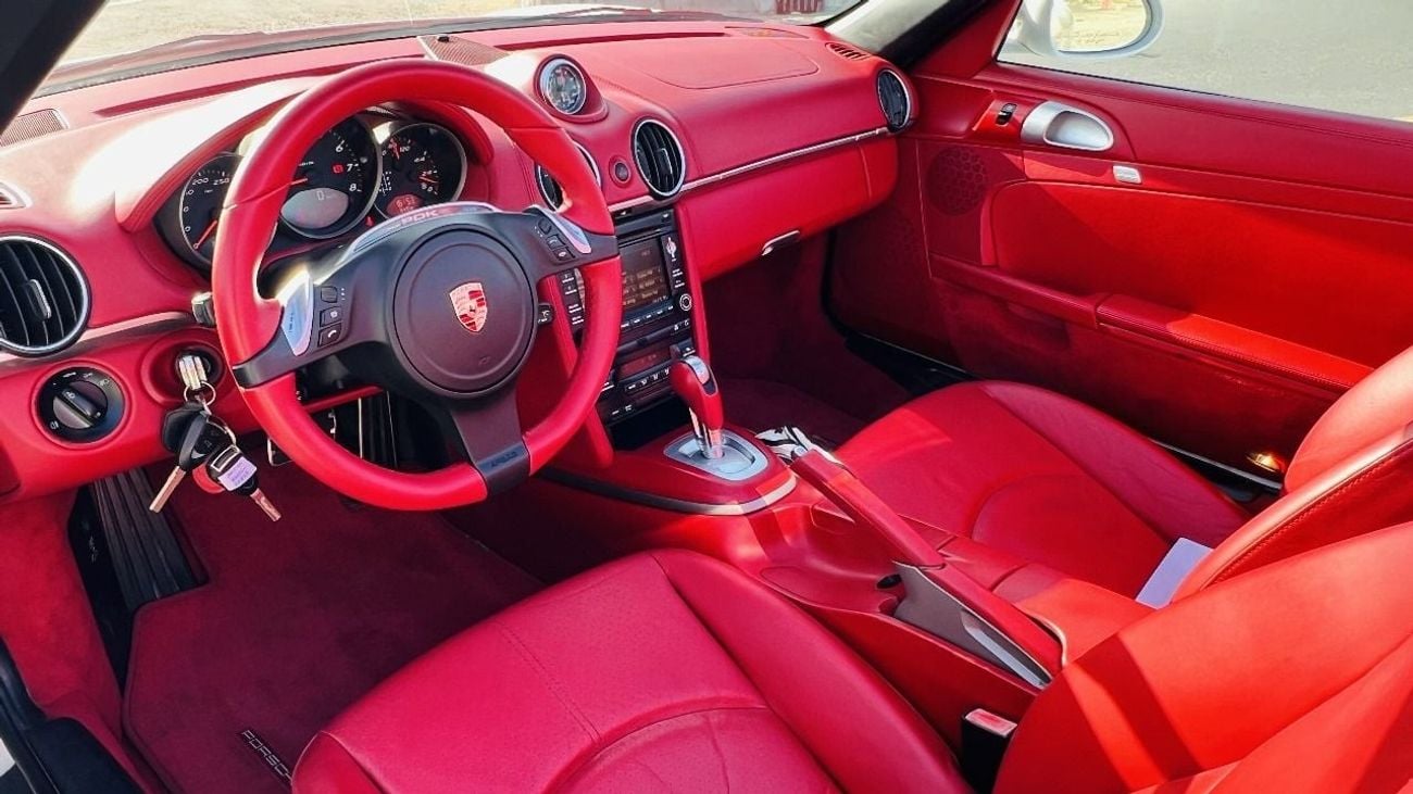 Porsche 718 Boxster Std PORSCHE BOXSRER 2012 | GCC | FSH | LOW MILEAGE | NO ACCIDENT | MINT CONDITON