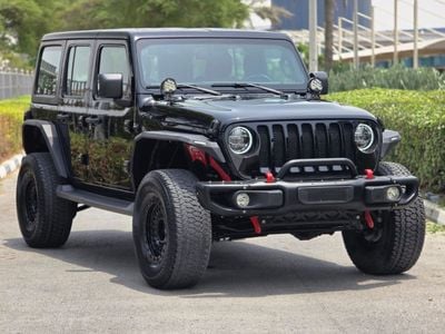 Jeep Wrangler Unlimited Sport 3.6L A/T 2020 GCC FULL BODY KIT WITH WARRANTY IN MINT CONDITION