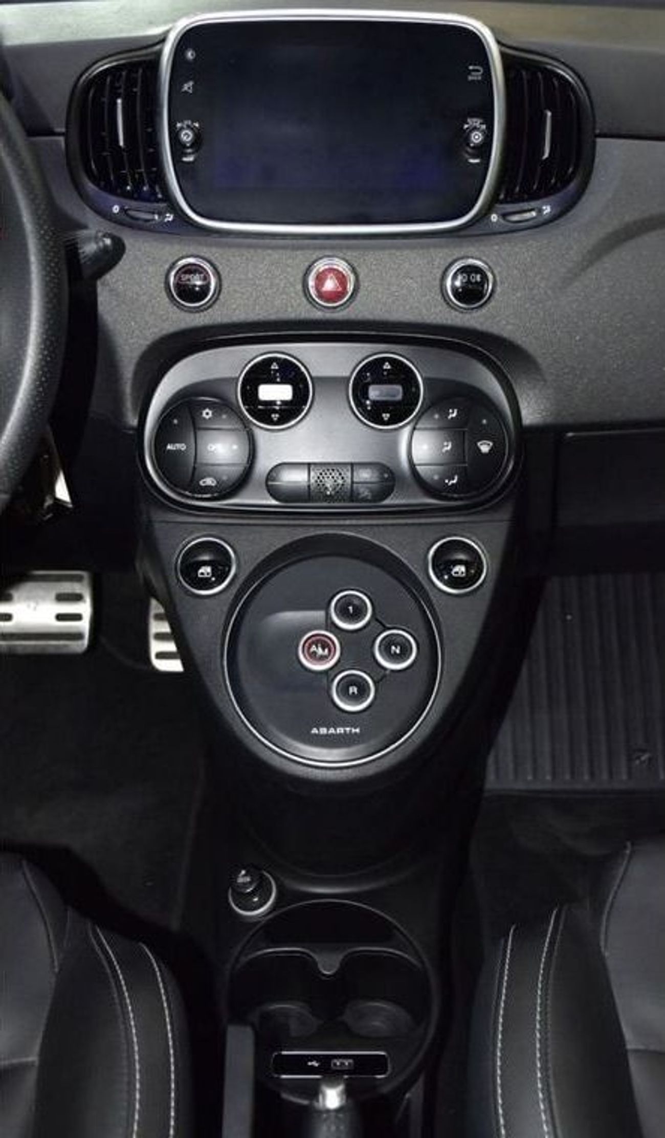 أبارث 595 Abarth 595 Competizione ( 2021 Model ) in Green Color GCC Specs