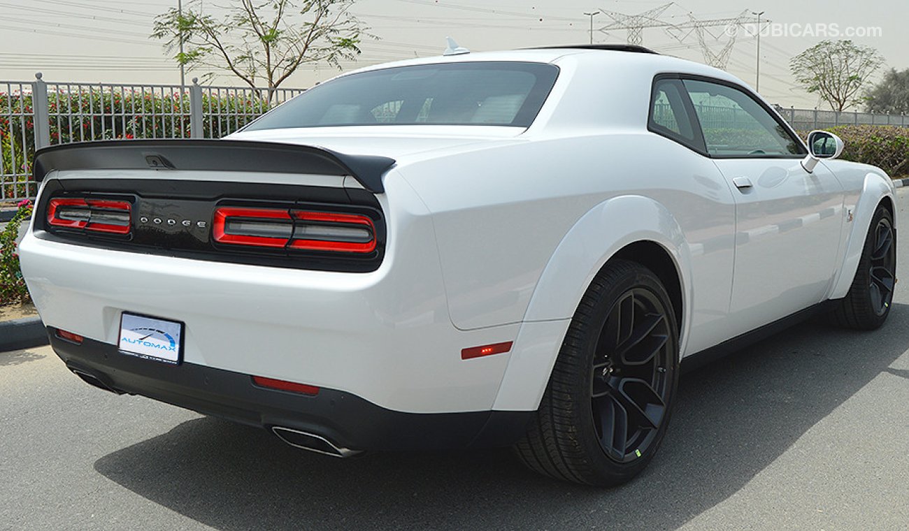 Dodge Challenger 2019 Scatpack WIDEBODY, 6.4L V8 GCC, 0km w/ 3 Years or 100,000km Warranty