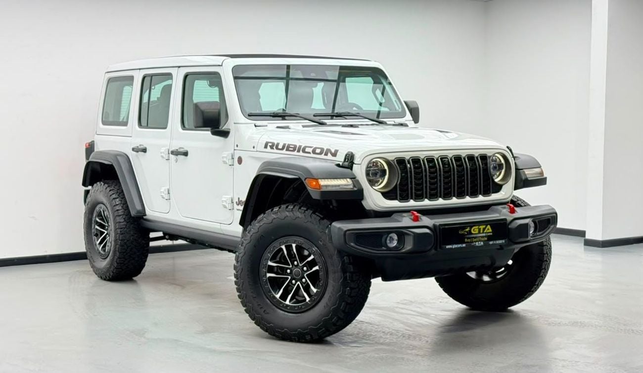 Jeep Wrangler Unlimited RUBICON 2024 Jeep Wrangler Unlimited Rubicon, 2030 Swiss Auto Warranty, Full Service History, Low Km