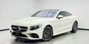 مرسيدس بنز S 560 2020 Mercedes Benz S560 4MATIC Coupe, Warranty, Full Service History, Excellent Condition, Japanese