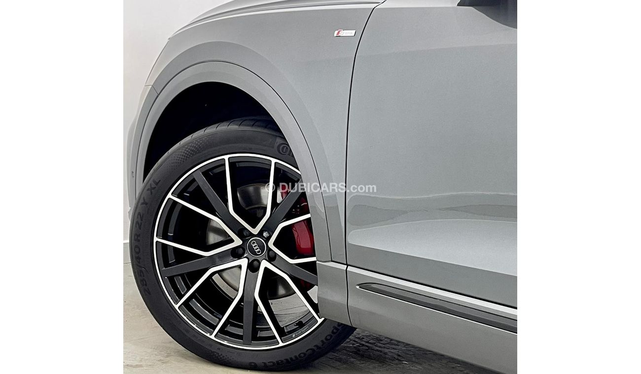 Audi Q8 2019 Audi Q8 55 TFSI Quattro S-Line, 08/2024 Agency Warranty + Service Contract, GCC