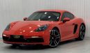 Porsche 718 Cayman S 2.5L A/T 2018 Porsche 718 Cayman S, June 2025 Porsche Warranty, Full Porsche Service History, Low
