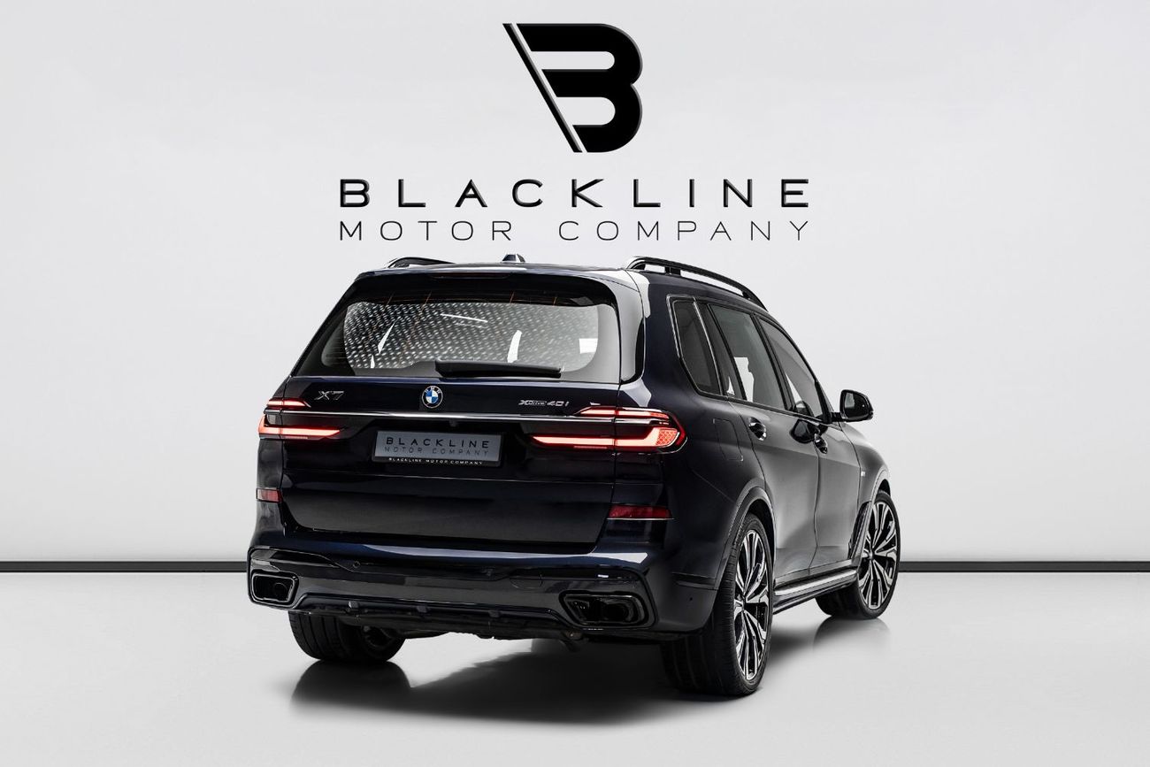 BMW X7 xDrive40i Luxury M Sport Package 3.0L 2025 BMW X7 xDrive40i, 2029 BMW Warranty + Service Contract, L