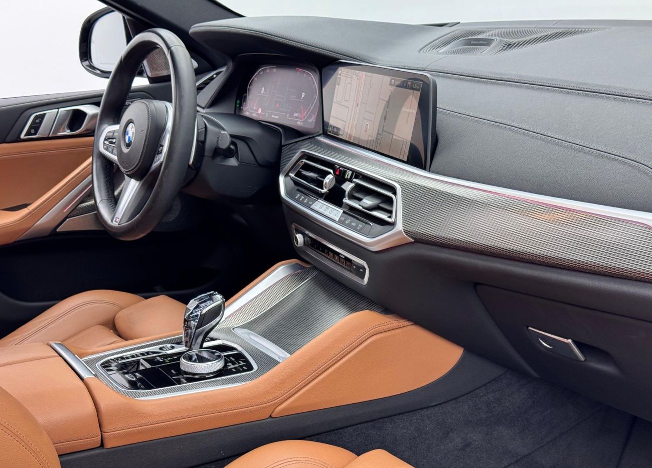 BMW X6 40i M Sport 3.0L 2022 BMW X6 xDrive40i M-Sport, 2027 BMW Warranty, Full BMW Service History, Excelle