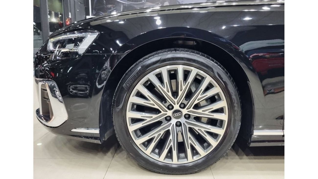 أودي A8 AUDI A8L 55TFSI GCC 2023 IN IMMACULATE CONDITION (WARRANTY+SERVICE CONTRACT FROM OFFICIAL DEALER)